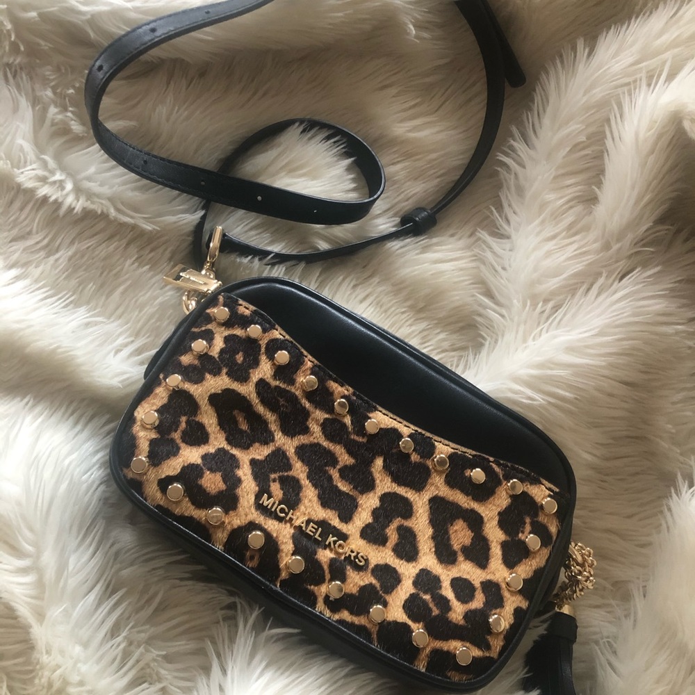 Michael Kors Leopard Crossbody
